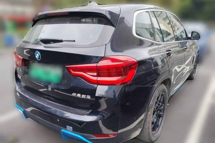 Used BMW iX3 2021 Leading Model Rear Right 45 Deg