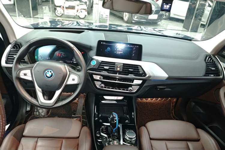 Used BMW iX3 2021 Updated Leading Edition Center Console