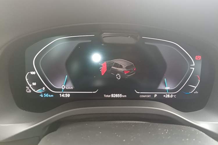 Used BMW iX3 2021 Leading Model Instrument Cluster