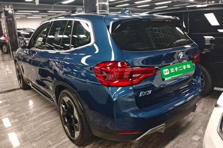 Used BMW iX3 2021 Updated Leading Edition Rear Left 45 Deg