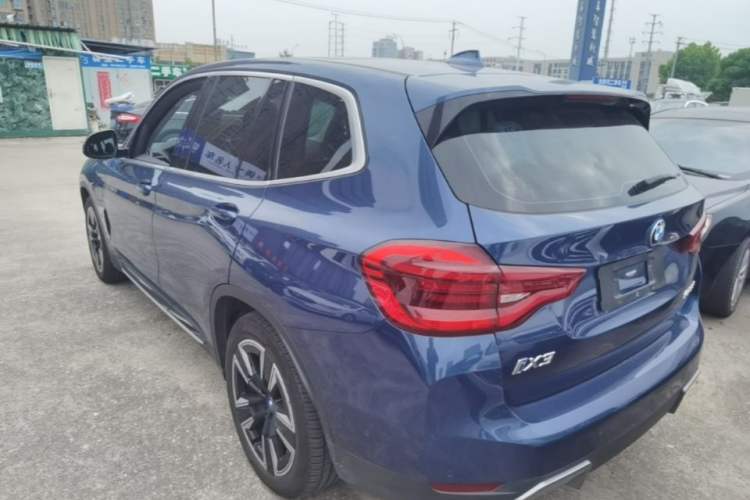 Used BMW iX3 2021 Leading Model Rear Left 45 Deg
