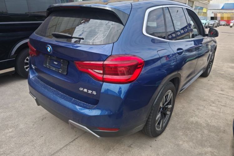 Used BMW iX3 2021 Leading Model Rear Right 45 Deg