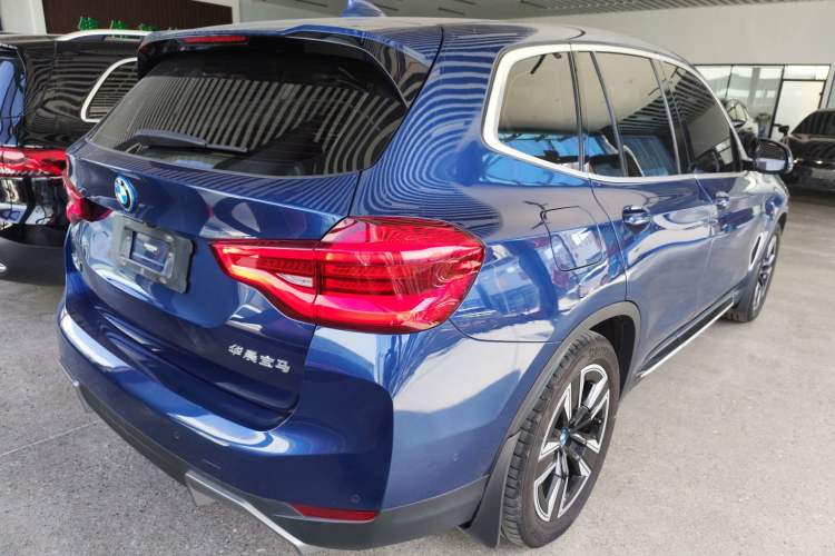 Used BMW iX3 2021 Updated Leading Edition Rear Right 45 Deg