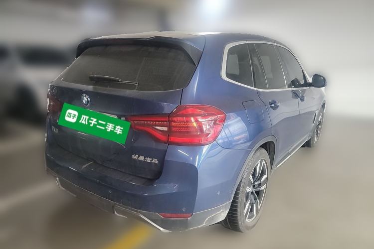 Used BMW iX3 2021 Leading Model Rear Right 45 Deg