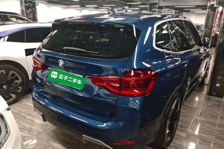 Used BMW iX3 2021 Updated Leading Edition Rear Right 45 Deg