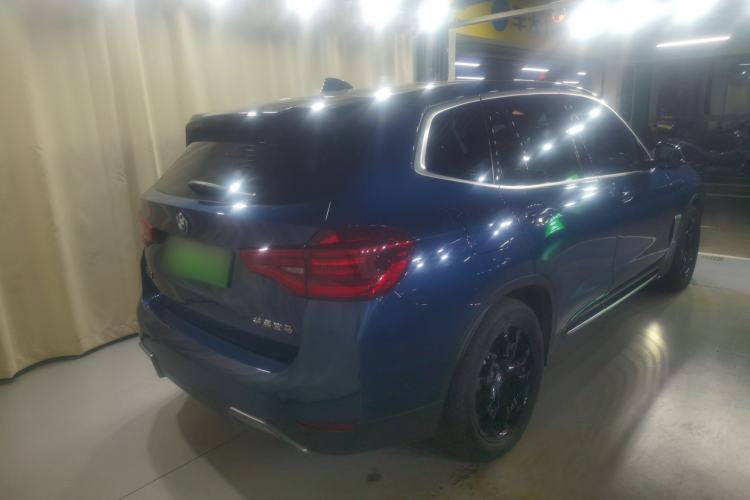 Used BMW iX3 2021 Leading Model Rear Right 45 Deg