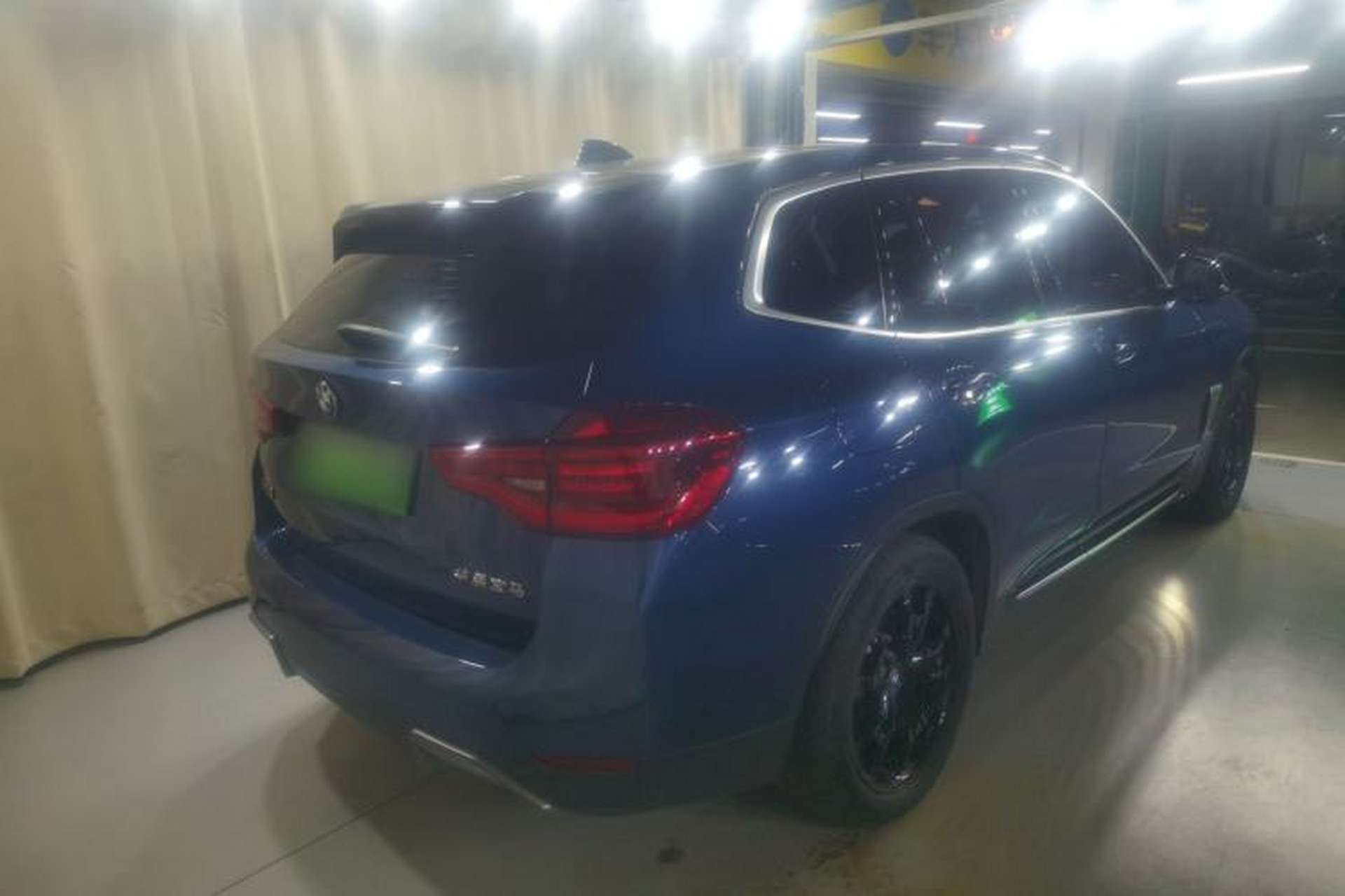 Used BMW iX3 2021 Leading Model Rear Right 45 Deg