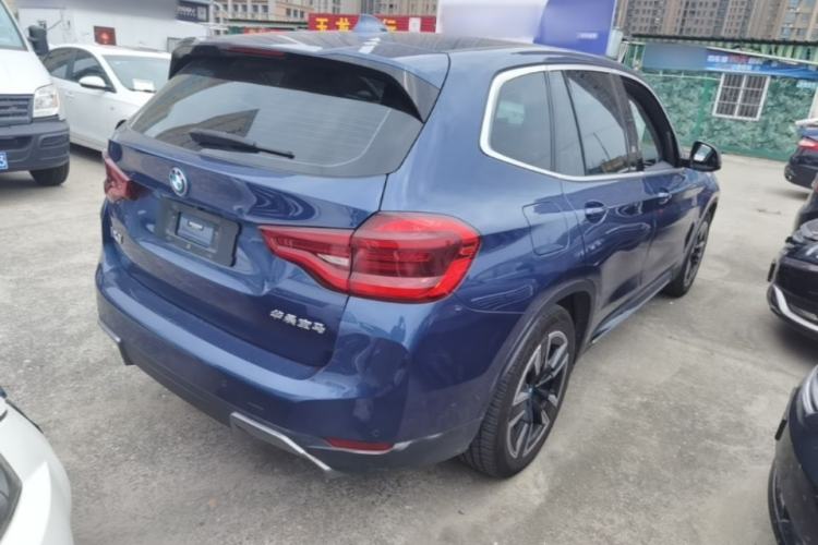 Used BMW iX3 2021 Leading Model Rear Right 45 Deg