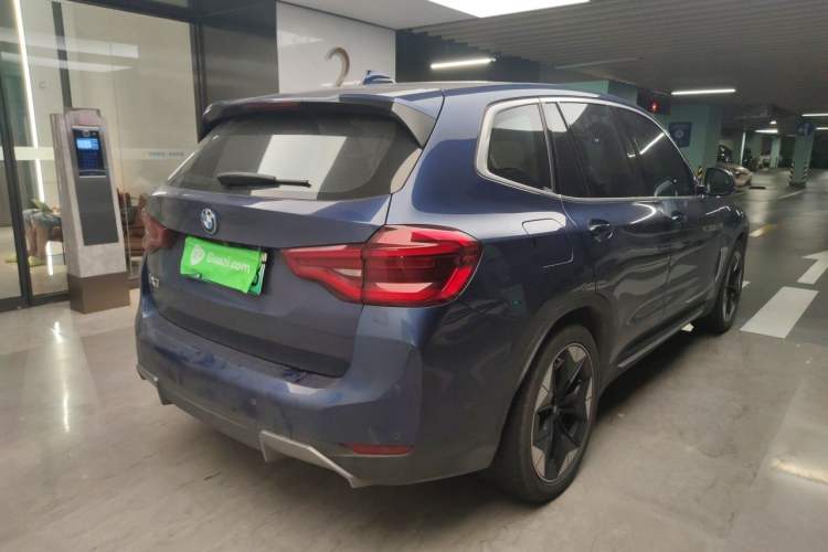 Used BMW iX3 2021 Updated Leading Edition Rear Right 45 Deg