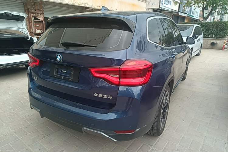 Used BMW iX3 2021 Leading Model Rear Right 45 Deg