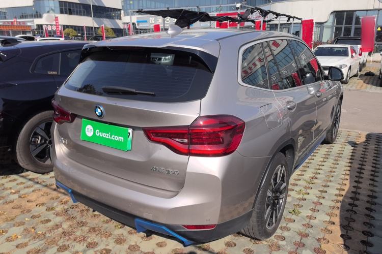 Used BMW iX3 2021 Leading Model Rear Right 45 Deg