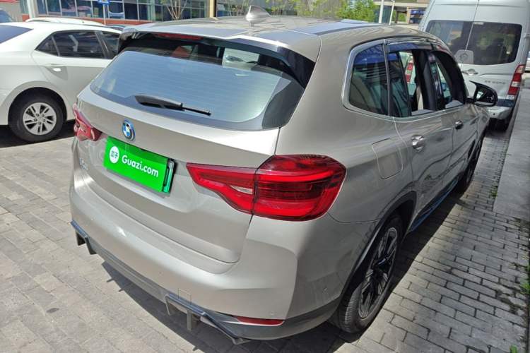 Used BMW iX3 2021 Leading Model Rear Right 45 Deg