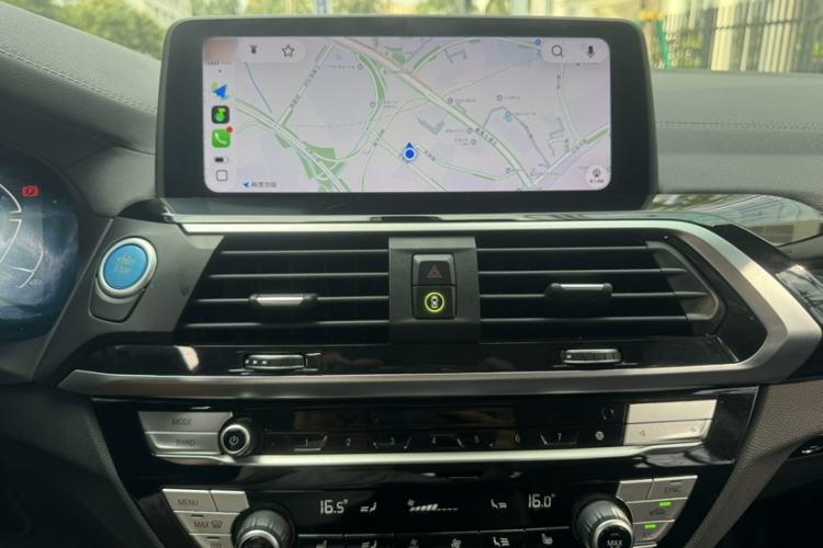 Used BMW iX3 2021 Leading Model Audio And AC Panel