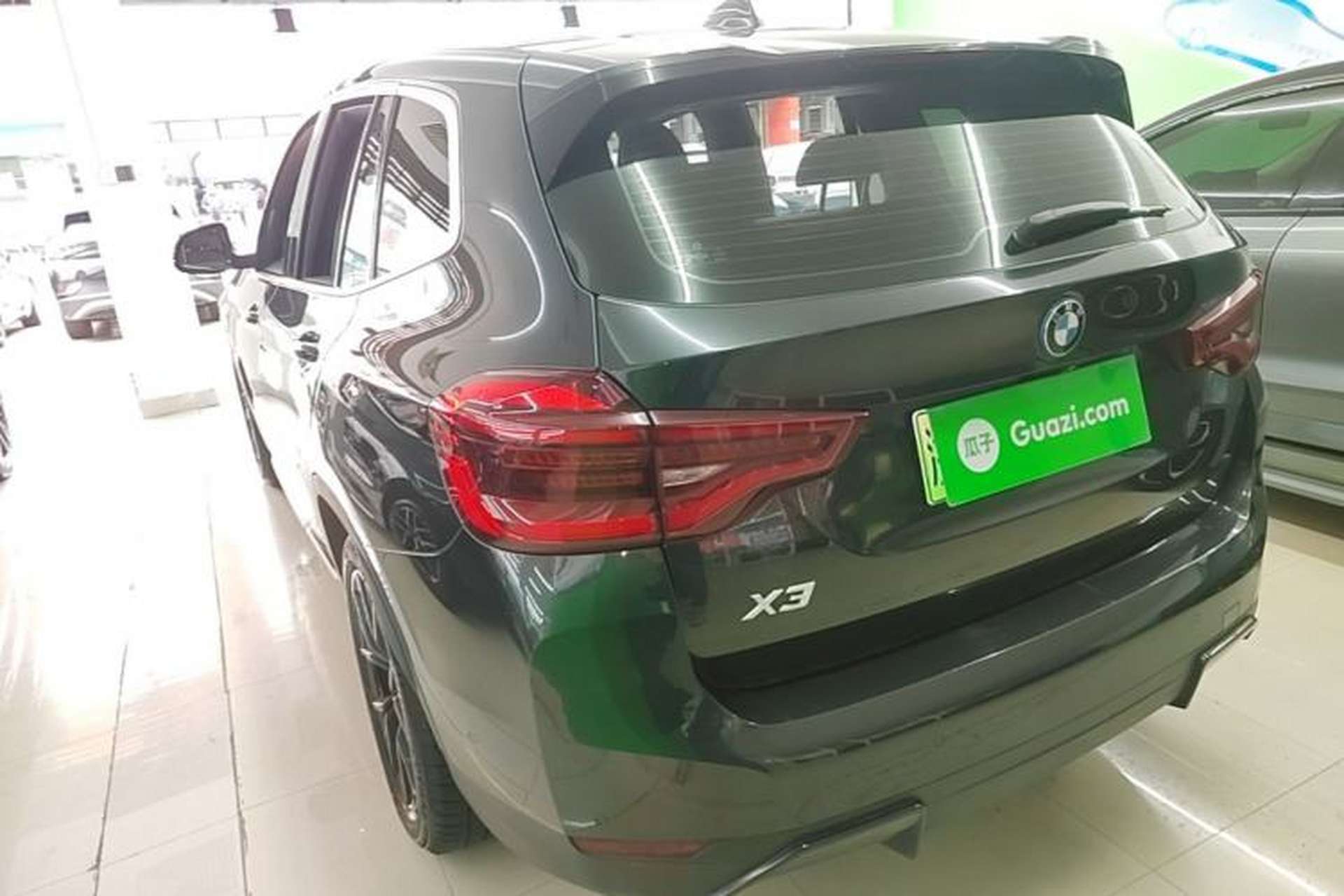 Used BMW iX3 2021 Leading Model Rear Left 45 Deg