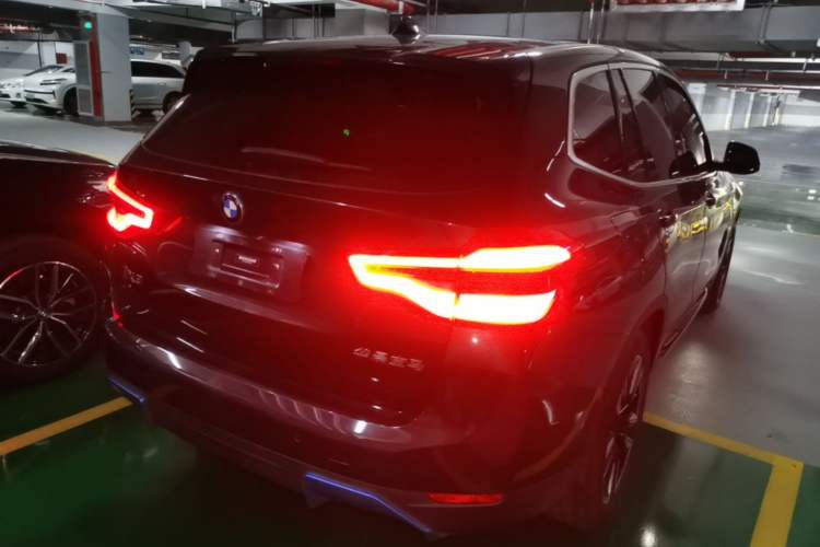 Used BMW iX3 2021 Leading Model Rear Right 45 Deg