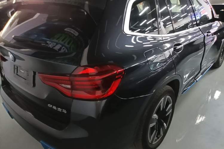 Used BMW iX3 2021 Leading Model Rear Right 45 Deg