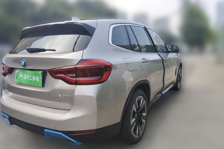 Used BMW iX3 2021 Leading Model Rear Right 45 Deg