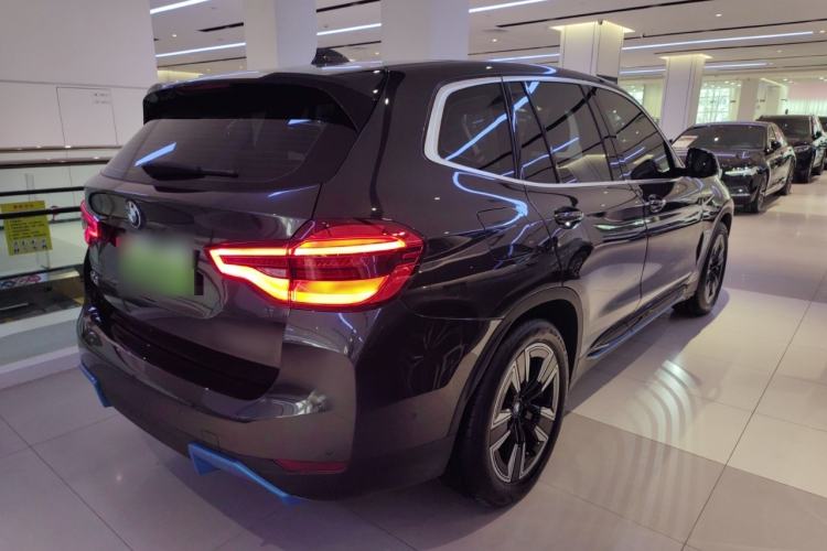 Used BMW iX3 2021 Leading Model Rear Right 45 Deg