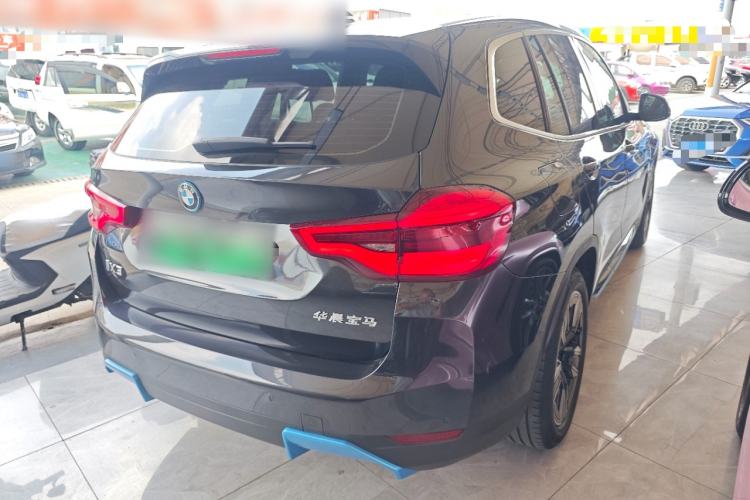 Used BMW iX3 2021 Leading Model Rear Right 45 Deg