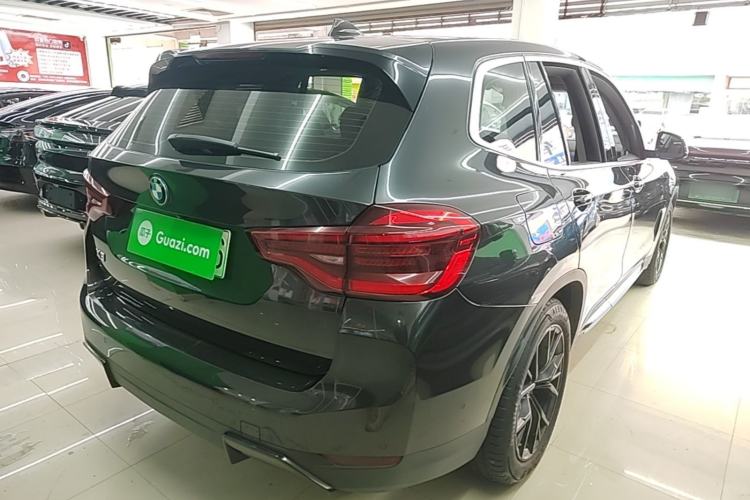 Used BMW iX3 2021 Leading Model Rear Right 45 Deg