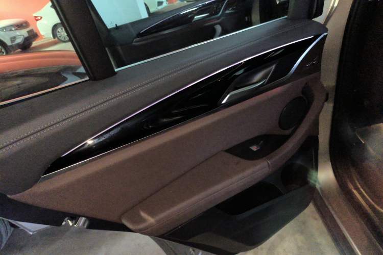 Used BMW iX3 2021 Leading Model Left Rear Door Interior