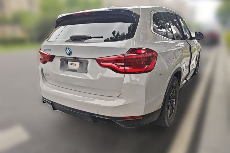 Used BMW iX3 2021 Leading Model Rear Right 45 Deg