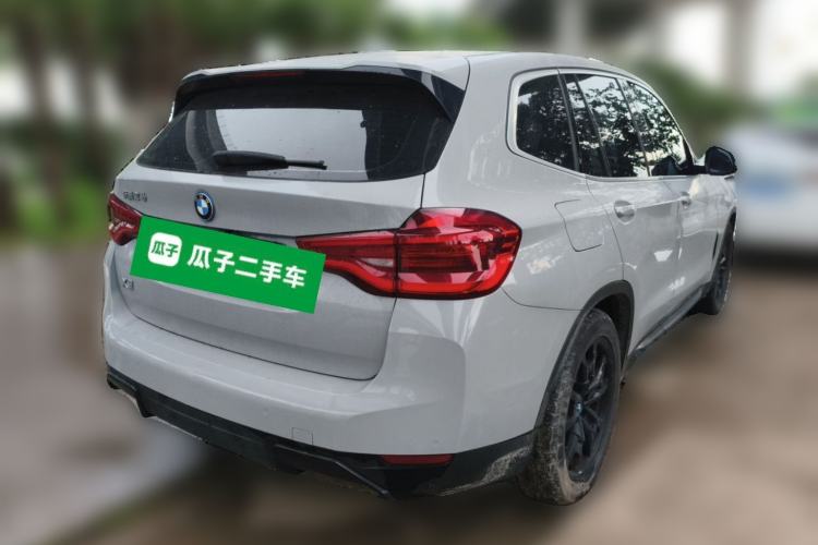 Used BMW iX3 2021 Leading Model Rear Right 45 Deg