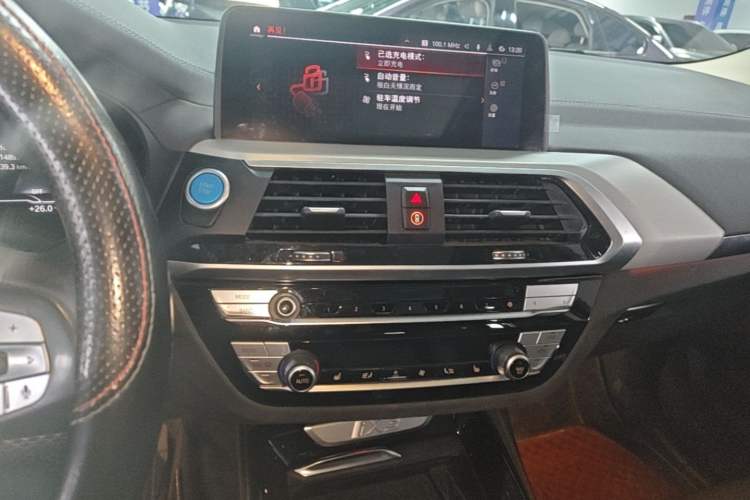 Used BMW iX3 2021 Updated Leading Type Audio And AC Panel