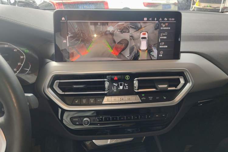 Used BMW iX3 2021 Updated Leading Type Audio And AC Panel