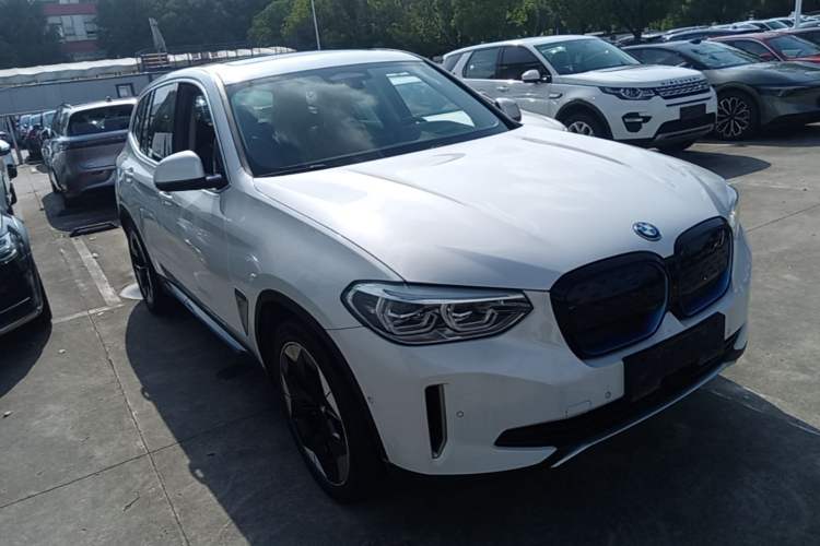 Used BMW iX3 2021 Updated Leading Type Front Right 45 Deg