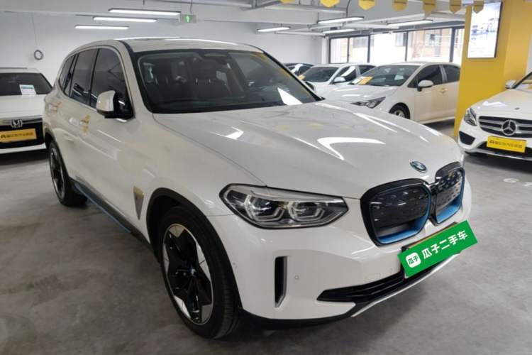 Used BMW iX3 2021 Updated Leading Type Front Right 45 Deg