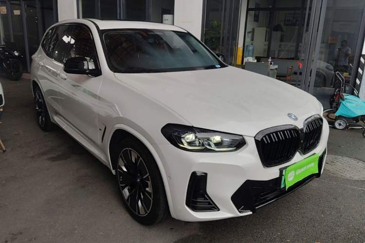 Used BMW iX3 2021 Updated Leading Type Front Right 45 Deg
