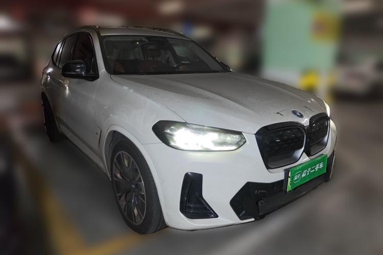 Used BMW iX3 2021 Updated Leading Type Front Right 45 Deg