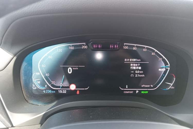 Used BMW iX3 2021 Updated Leading Type Instrument Cluster