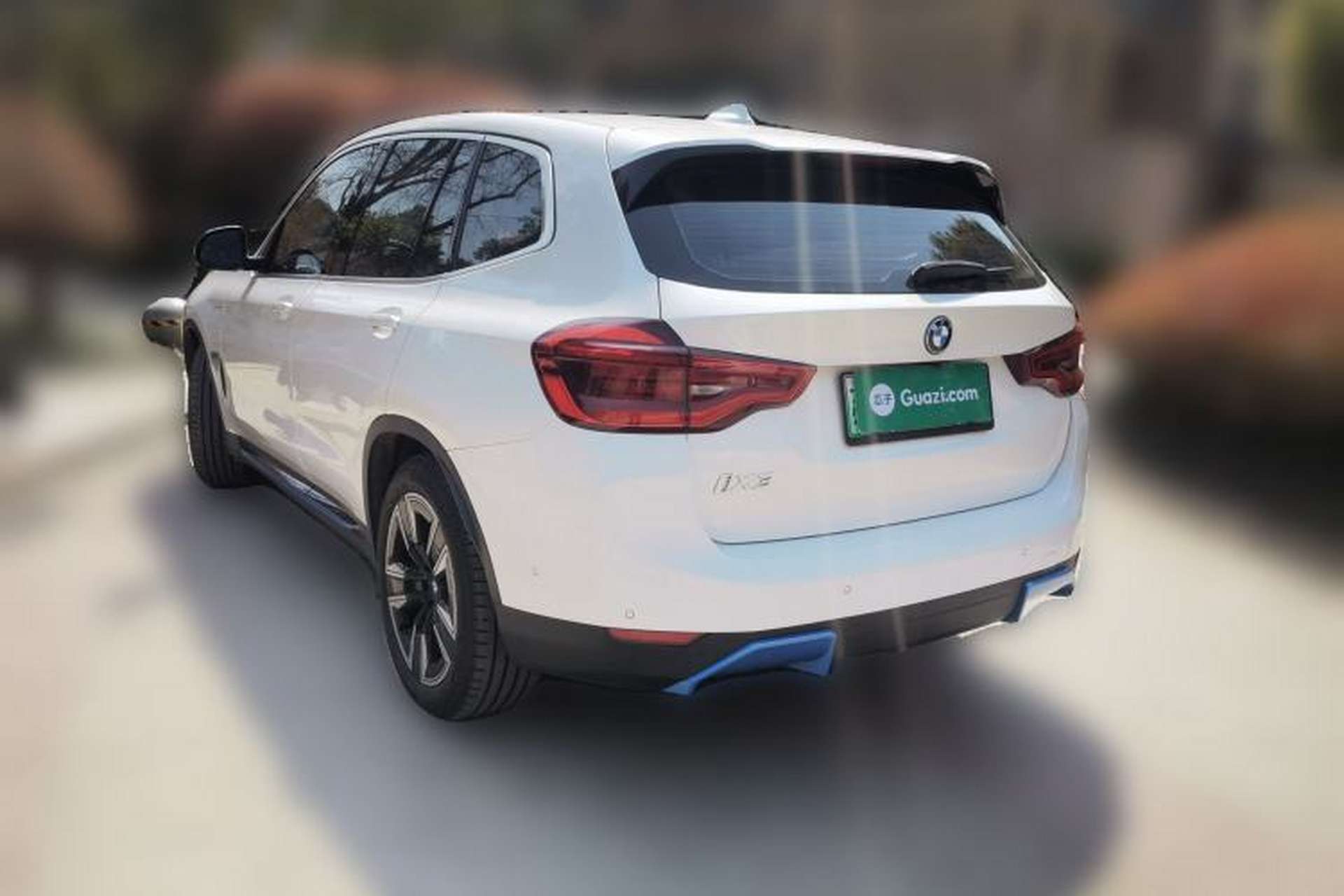 Used BMW iX3 2021 Updated Leading Edition Rear Left 45 Deg