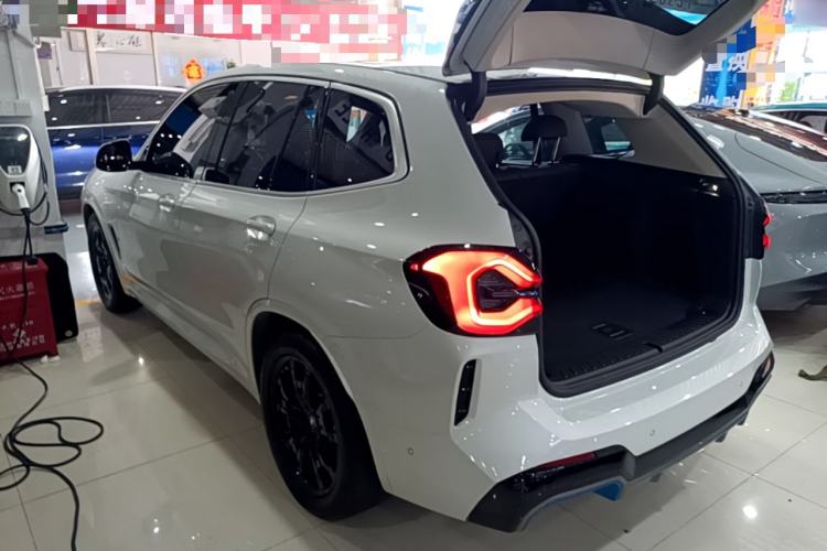 Used BMW iX3 2021 Updated Leading Edition Rear Left 45 Deg