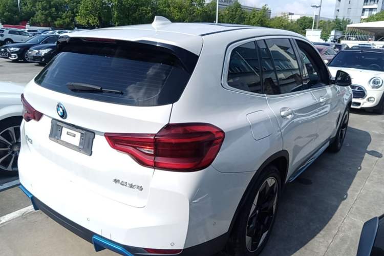 Used BMW iX3 2021 Updated Leading Type Rear Right 45 Deg