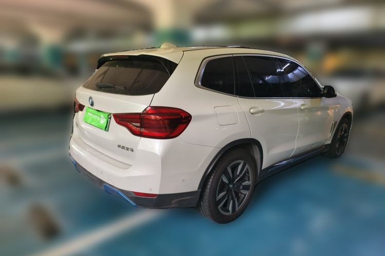 Used BMW iX3 2021 Leading Model Rear Right 45 Deg