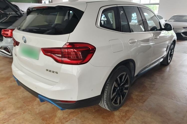 Used BMW iX3 2021 Leading Model Rear Right 45 Deg
