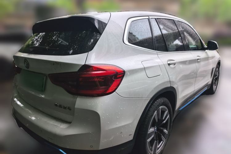 Used BMW iX3 2021 Leading Model Rear Right 45 Deg