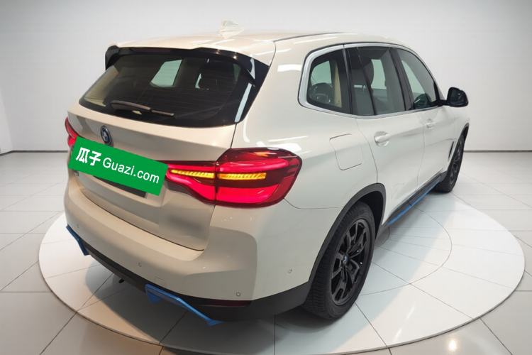 Used BMW iX3 2021 Leading Model Rear Right 45 Deg