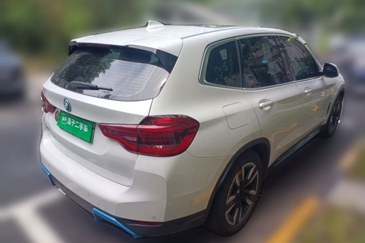 Used BMW iX3 2021 Leading Model Rear Right 45 Deg