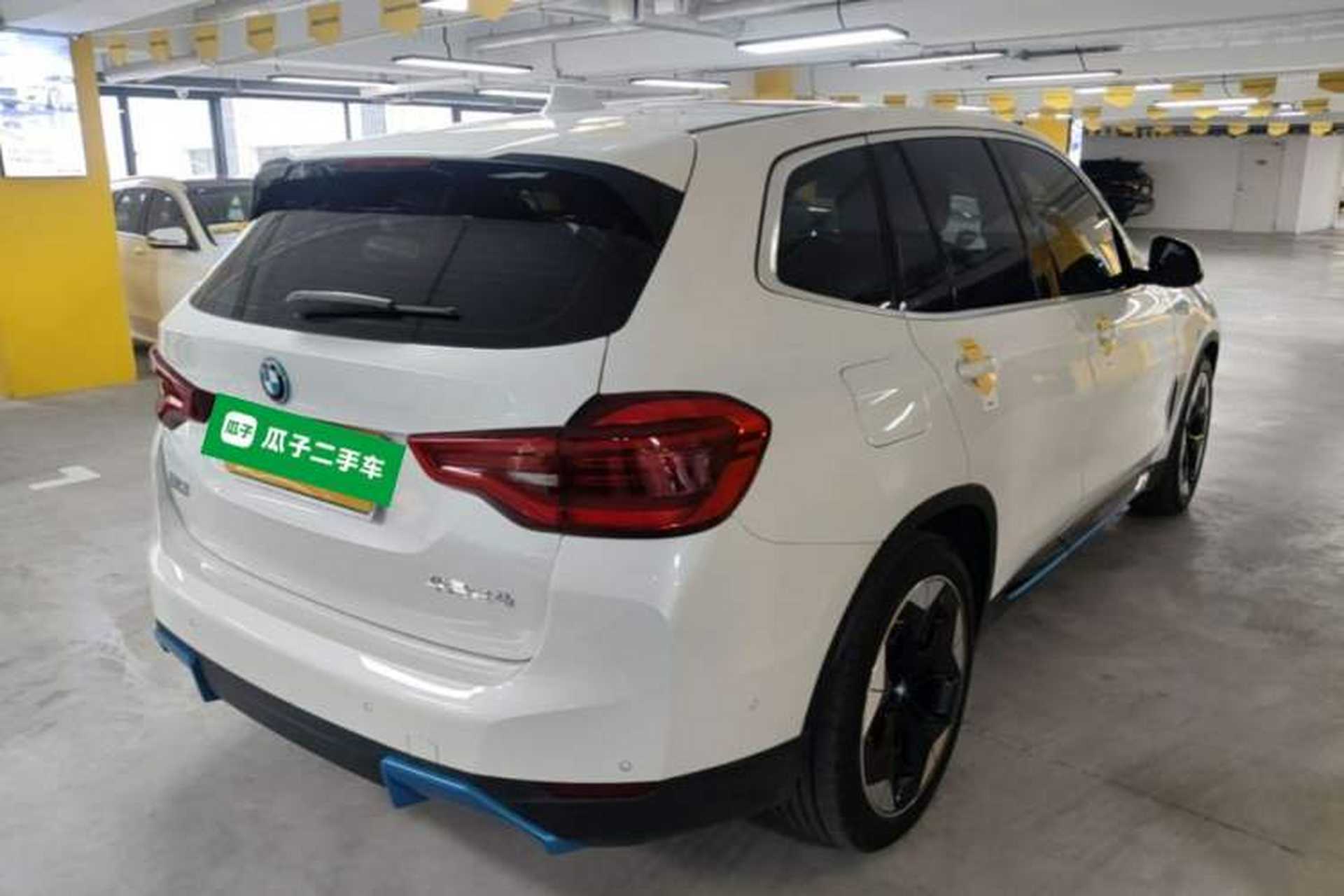 Used BMW iX3 2021 Updated Leading Type Rear Right 45 Deg