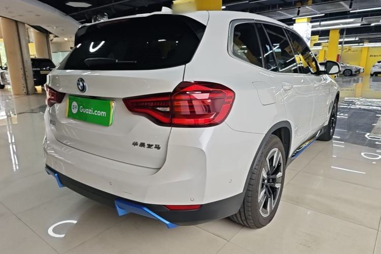 Used BMW iX3 2021 Leading Model Rear Right 45 Deg