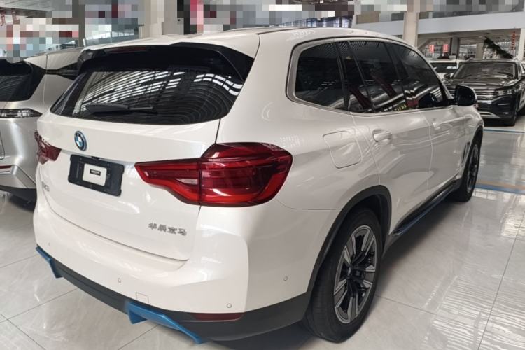 Used BMW iX3 2021 Leading Model Rear Right 45 Deg