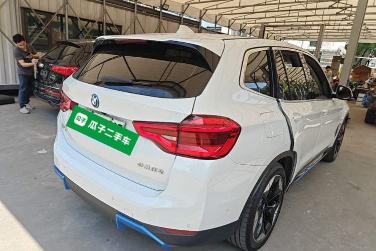 Used BMW iX3 2021 Updated Leading Type Rear Right 45 Deg