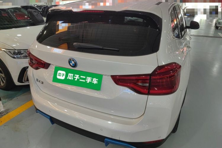Used BMW iX3 2021 Leading Model Rear Right 45 Deg