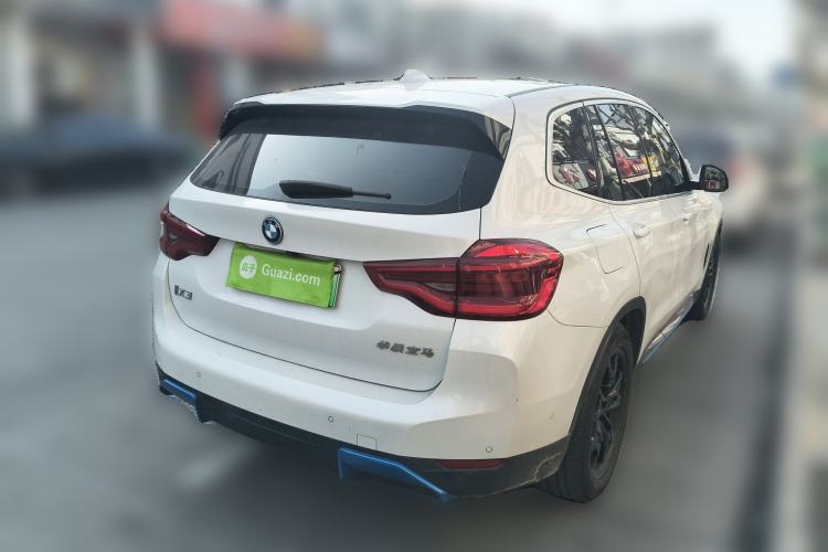 Used BMW iX3 2021 Leading Model Rear Right 45 Deg