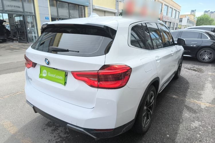 Used BMW iX3 2021 Leading Model Rear Right 45 Deg