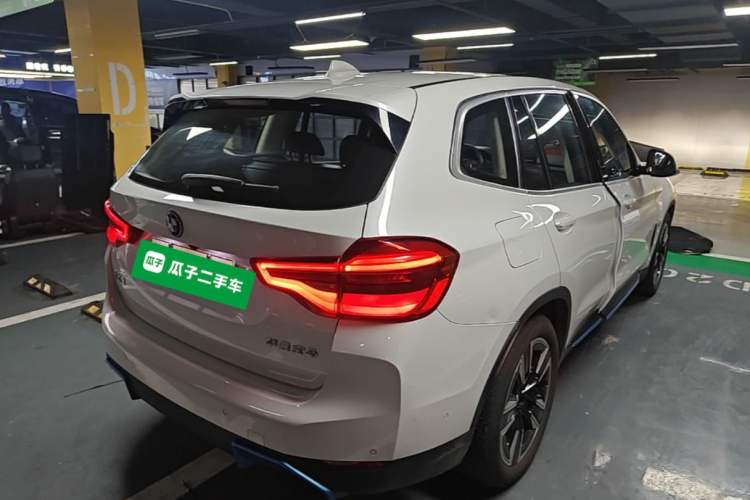 Used BMW iX3 2021 Leading Model Rear Right 45 Deg